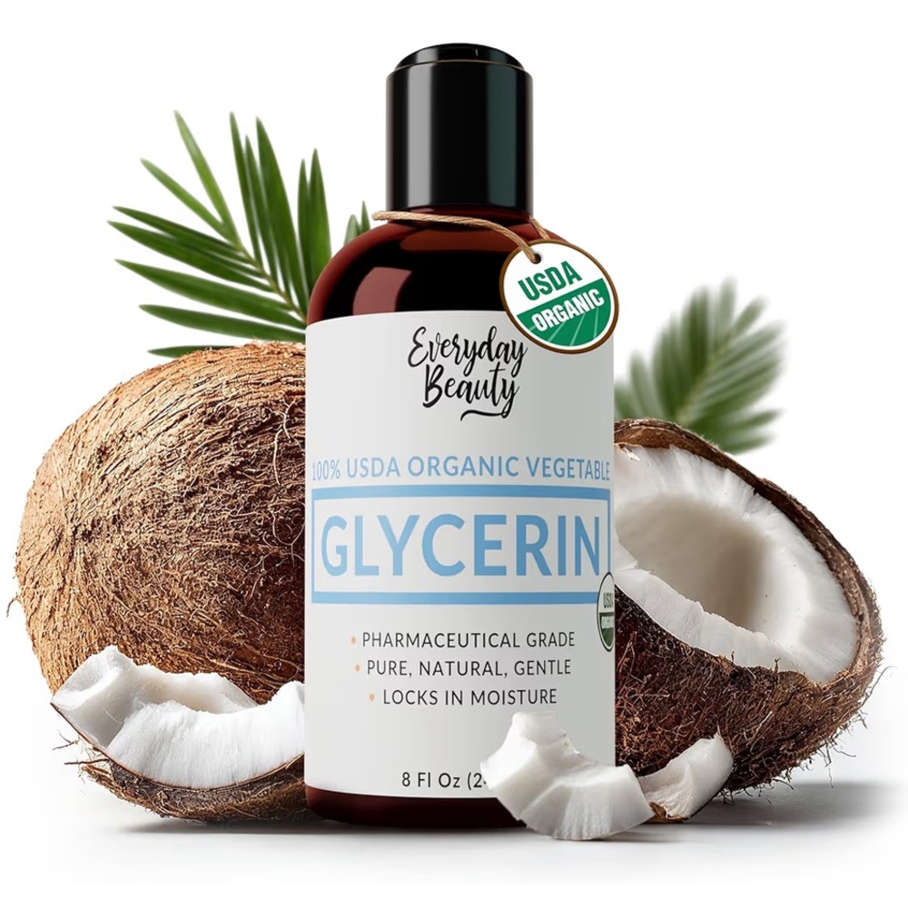 Everyday Beauty 100% Organic Vegan Glycerin - USDA Certified